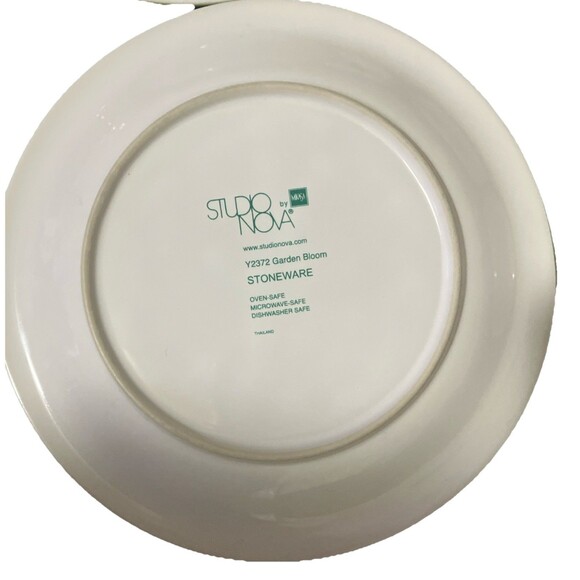 Mikasa set of 5 GARDEN BLOOM  7 3/4" Salad Plates Studio Nova Y 2372 - Picture 16 of 16